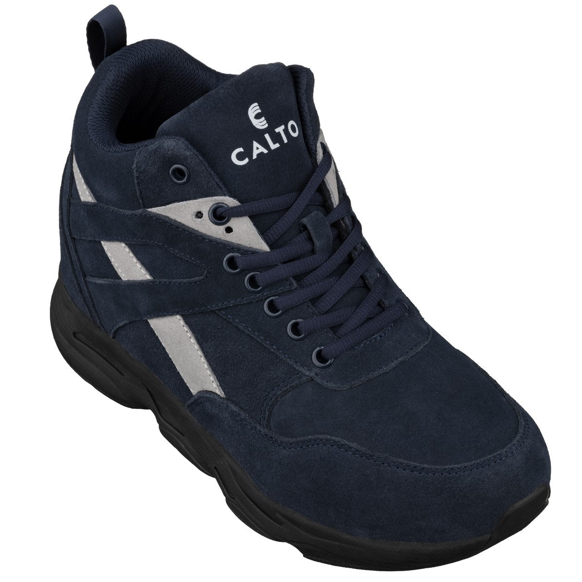 CALTO - S33595 - 4 Inches Taller (Blue/Grey) - SneakersSneakers / AthleticsTorqelo.com