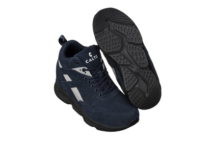 CALTO - S33595 - 4 Inches Taller (Blue/Grey) - SneakersSneakers / AthleticsTorqelo.com
