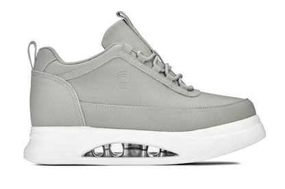 CALTO - S4927 - 3.2 Inches Taller (Dove Grey/White Sole) - Chunky Elevated Platform SneakersSneakers / AthleticsTorqelo.com