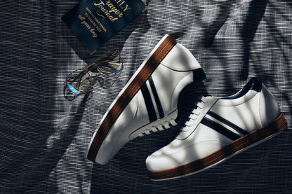 CALTO White Leather Sneakers - 2.8 inches - Y2821CasualTorqelo.com