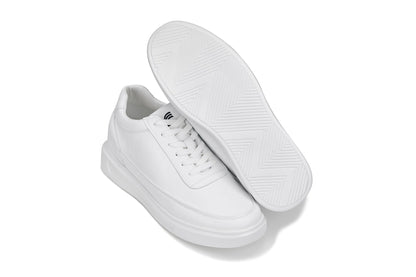 CALTO - X1647 - 2.8 Inches Taller (White) - Lightweight SneakersSneakers / AthleticsTorqelo.com