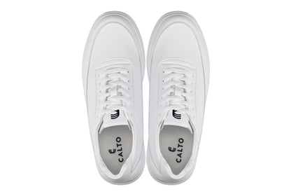 CALTO - X1647 - 2.8 Inches Taller (White) - Lightweight SneakersSneakers / AthleticsTorqelo.com