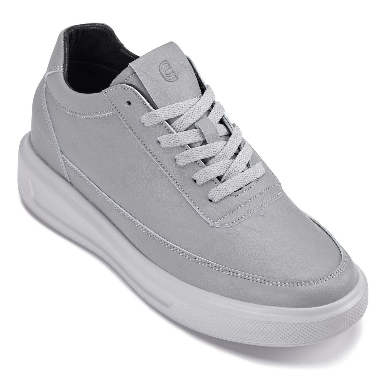 CALTO - X1648 - 2.8 Inches Taller (Pewter Grey) - Lightweight SneakersSneakers / AthleticsTorqelo.com