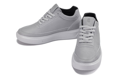 CALTO - X1648 - 2.8 Inches Taller (Pewter Grey) - Lightweight SneakersSneakers / AthleticsTorqelo.com