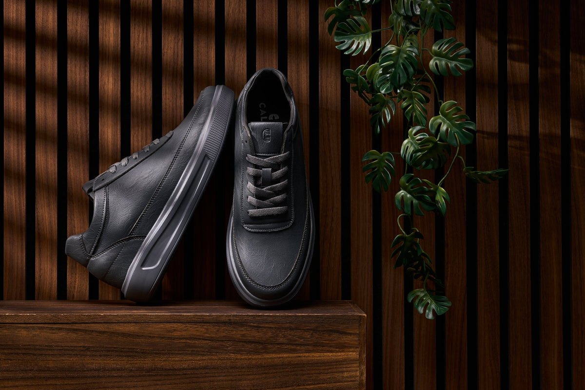 CALTO - X1649 - 2.8 Inches Taller (Iron Grey) - Lightweight SneakersSneakers / AthleticsTorqelo.com
