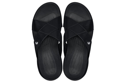 CALTO - X1652 - 2 Inches Taller (Black/Matte Black)SandalsTorqelo.com