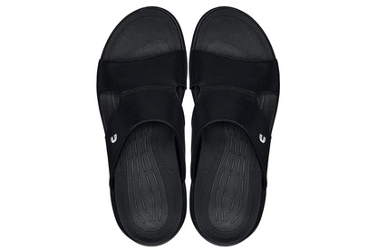 CALTO - X1655 - 2 Inches Taller (Black/Grainy Black)SandalsTorqelo.com