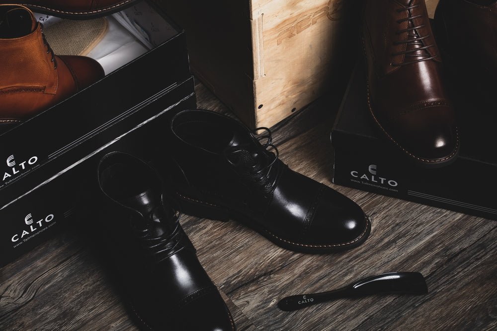 CALTO - Y41085 - 3.2 Inches Taller (Brown) - Lace Up Casual BootsBootsTorqelo.com