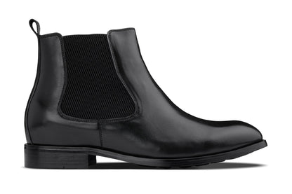 CALTO - Y72230 - 2.8 Inches Taller (Black) - Chelsea BootsBootsTorqelo.com