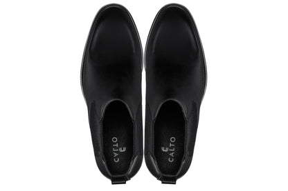 CALTO - Y72230 - 2.8 Inches Taller (Black) - Chelsea BootsBootsTorqelo.com