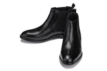 CALTO - Y72230 - 2.8 Inches Taller (Black) - Chelsea BootsBootsTorqelo.com