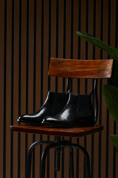 CALTO - Y72230 - 2.8 Inches Taller (Black) - Chelsea BootsBootsTorqelo.com