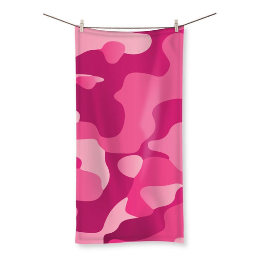 Camofludge 7 Beach Towel by Scorpius