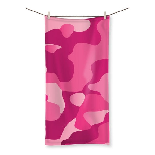 Camofludge 7 Beach Towel by Scorpius