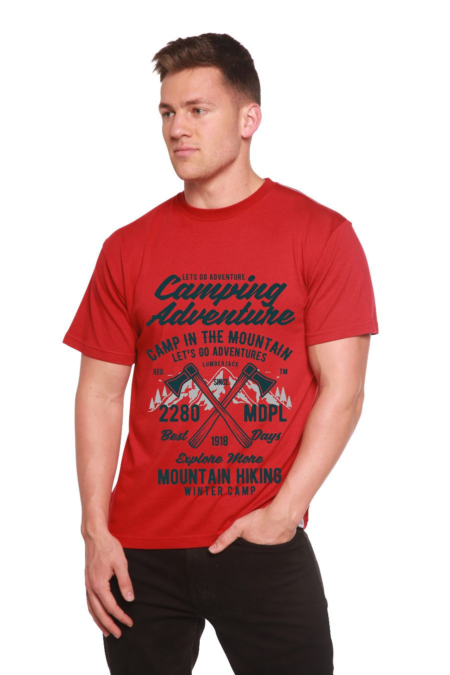 Camping Adventure graphic t-shirt – view 11