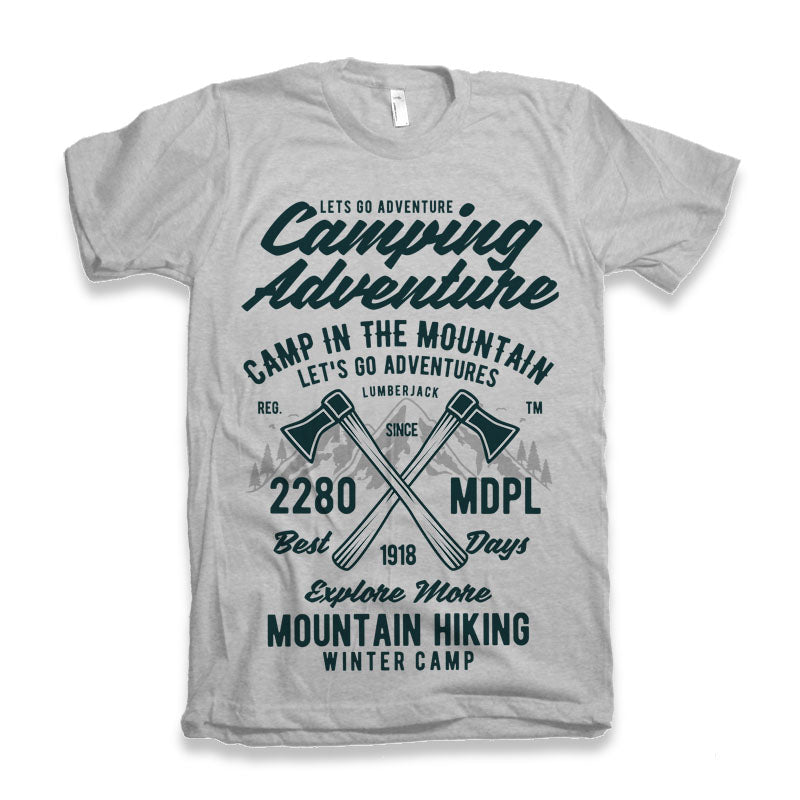 Camping Adventure graphic t-shirt – view 2