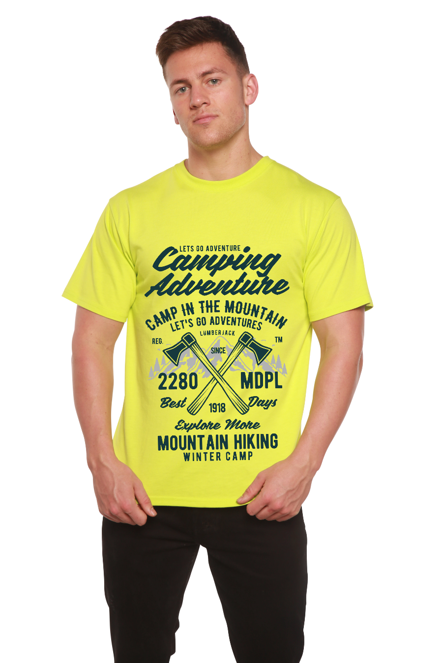 Camping Adventure graphic t-shirt – view 7