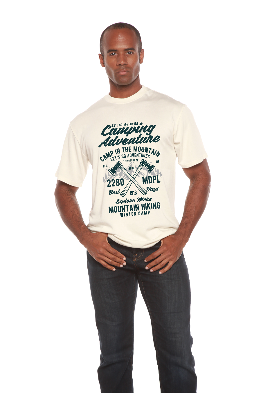 Camping Adventure graphic t-shirt – view 8
