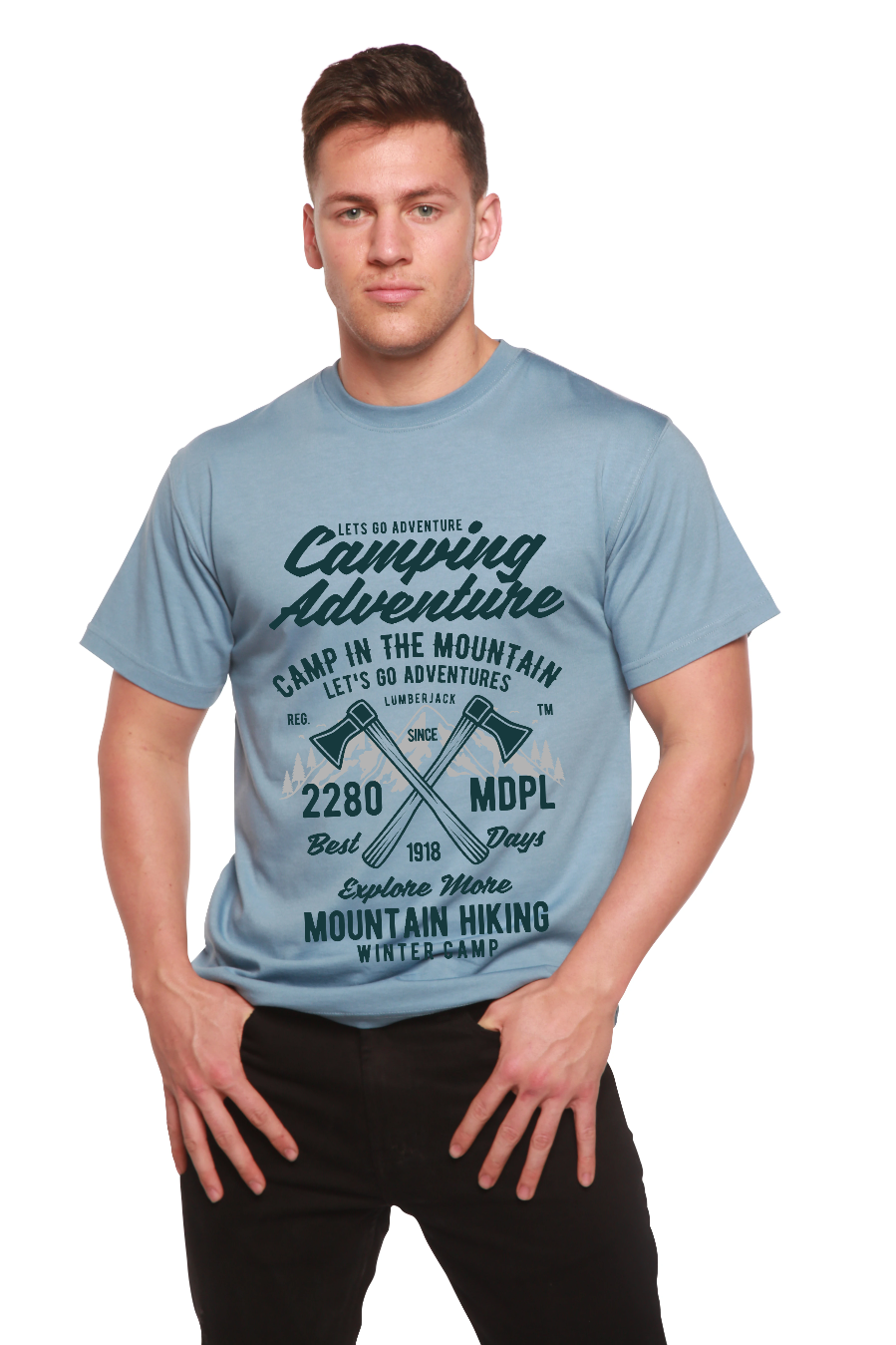 Camping Adventure graphic t-shirt – view 12