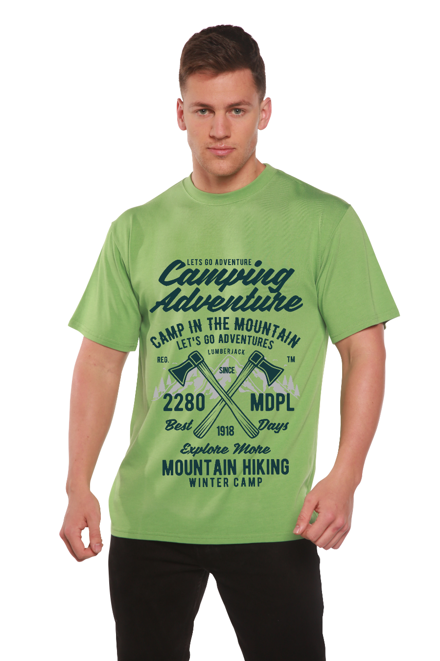 Camping Adventure graphic t-shirt – view 5