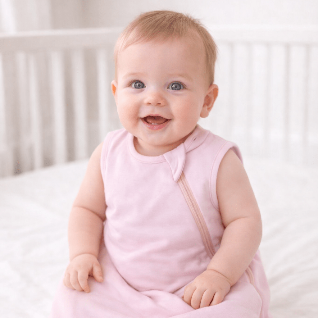 Candy Pink Sleep Sack by Sweet Bamboo
