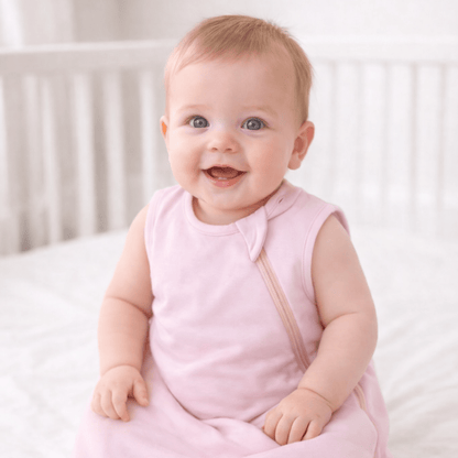 Candy Pink Sleep Sack by Sweet Bamboo