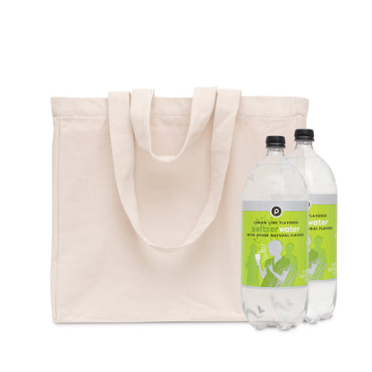 Cotton canvas jumbo tote bag – view 5