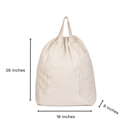 Canvas Laundry Bag by Organic Cotton Mart