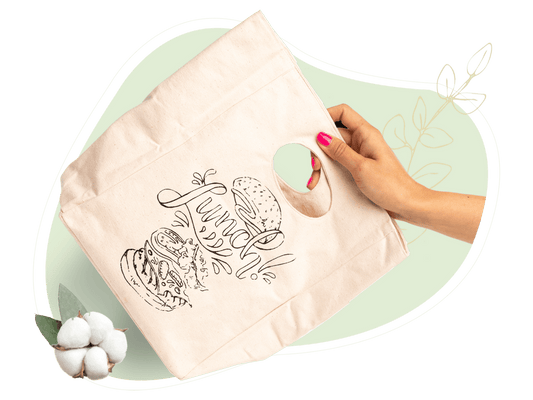 Canvas Lunch Bag by Organic Cotton Mart