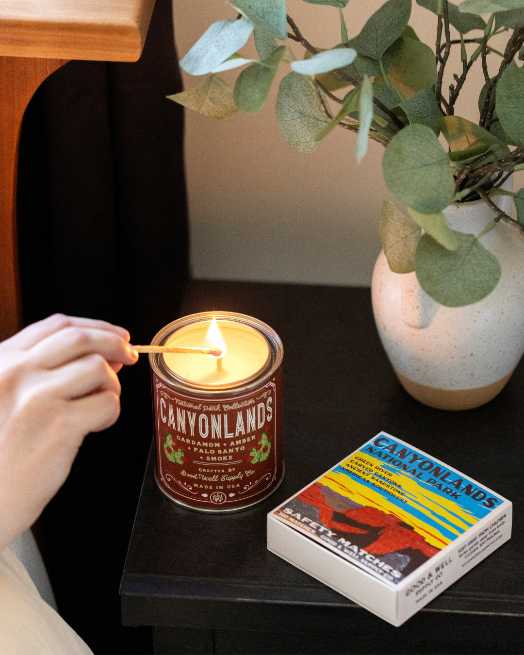 Canyonlands Vintage National Park Cabin Matches by Good & Well Supply Co.