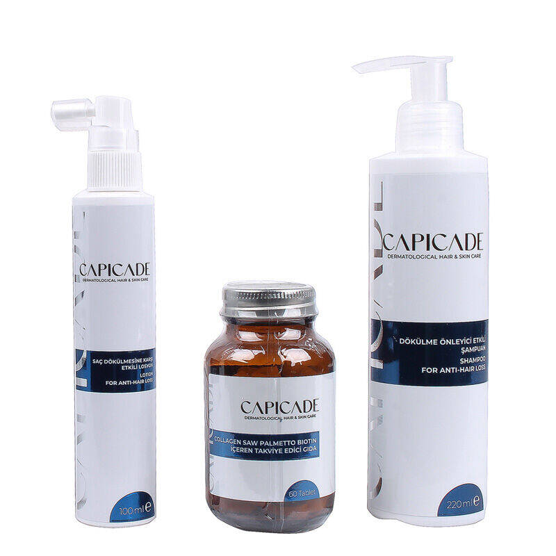 Capicade Anti-Hair Loss Care Set 2 for Stronger Hair by Beauty Care Bag