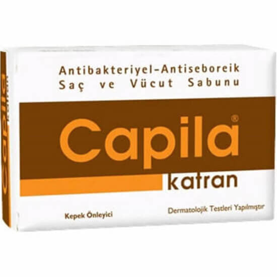 Capila Tar Soap for Deep Cleansing and Soothing 90g by Beauty Care Bag