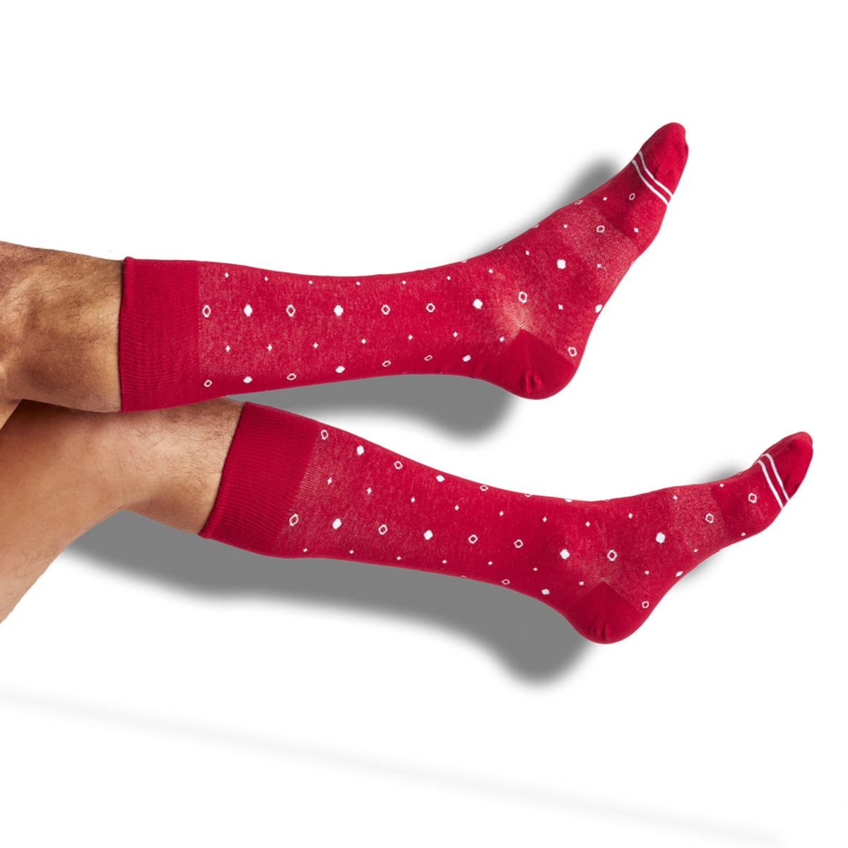 Cardinal / White Mixed Socks 4 Pack -ATeam ColorwaysTorqelo.com