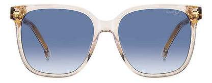 Carrera 3002/S Women's Square Sunglasses - Black/Grey 55mm by Beauty Care Bag