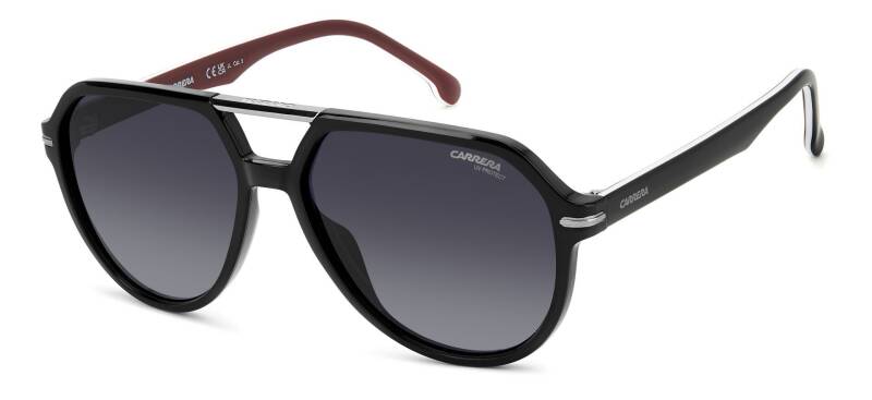 Carrera 315/S Grey Men's Sunglasses with Rectangular Frame 58mm by Beauty Care Bag