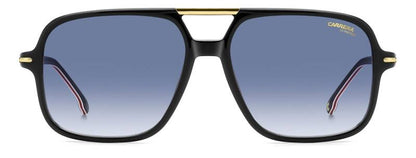 Carrera 350/S Blue Lens Men's Square Sunglasses 58mm by Beauty Care Bag