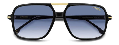 Carrera 350/S Blue Lens Men's Square Sunglasses 58mm by Beauty Care Bag