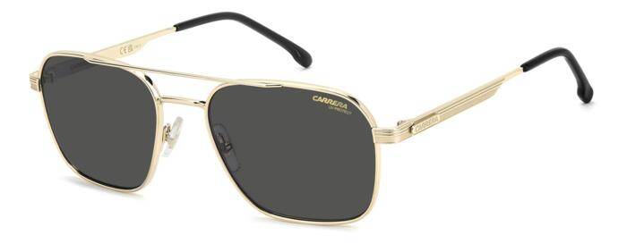 Carrera 379/S Men's Aviator Sunglasses Gold Frame 57mm by Beauty Care Bag