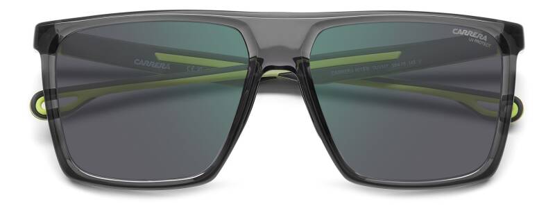 Carrera 4019/S Matte Blue Rectangular Men's Sunglasses 58mm by Beauty Care Bag