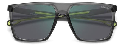 Carrera 4019/S Matte Blue Rectangular Men's Sunglasses 58mm by Beauty Care Bag