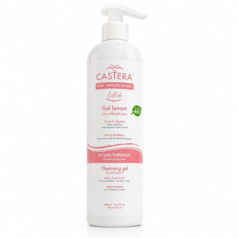 Castera Baby Cleansing Gel for Hair & Body 400 ml by Beauty Care Bag