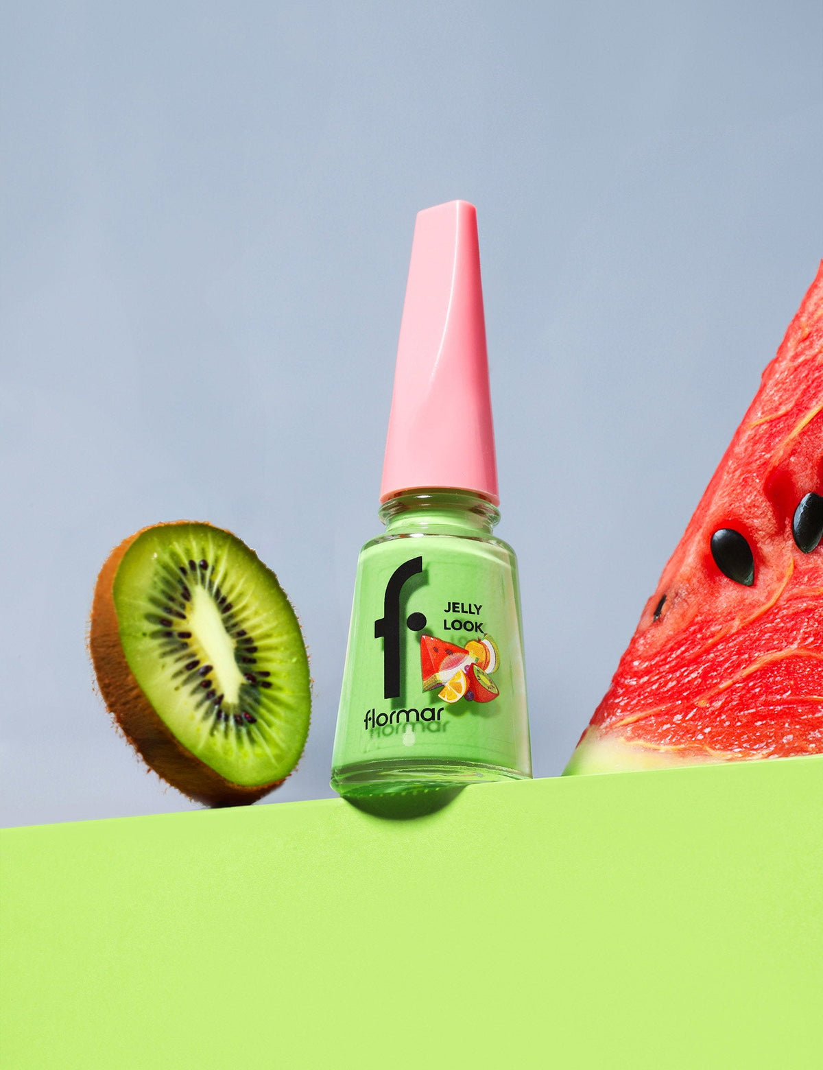 Flormar Juicy Fruits Jelly Look High-Shine Nail Polish by Beauty Care Bag