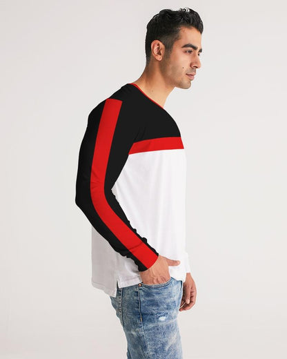 Wakerlook Men's Long Sleeve Tee by Sky Blue Saffron