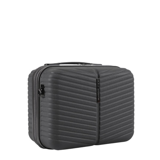 Ccs 5266 Makeup Bag Hard Shell Travel Case Charcoal by Beauty Care Bag