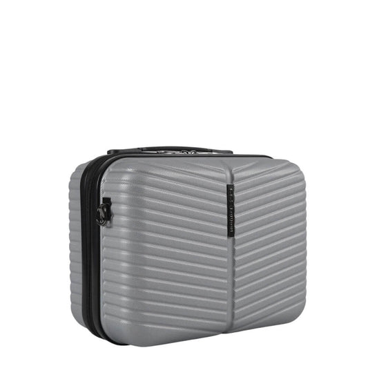 Ccs 5266 Hard Shell Makeup Bag in Silver by Beauty Care Bag