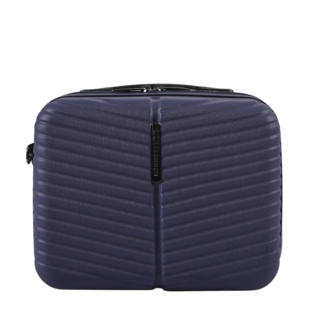 CCS Hard Shell Makeup Case 5266 Navy Blue by Beauty Care Bag