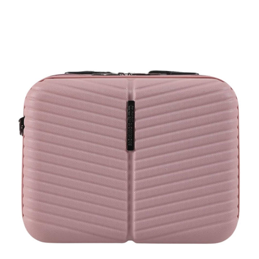 Ccs 5266 Hard Shell Makeup Bag in Powder Pink by Beauty Care Bag