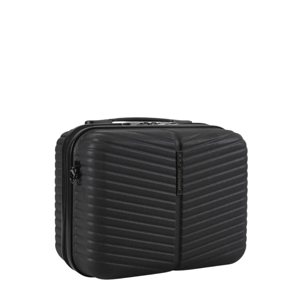 CCS 5266 Hard Shell Makeup Case in Black by Beauty Care Bag