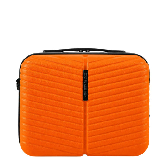 Ccs 5266 Hard Shell Makeup Bag in Orange by Beauty Care Bag