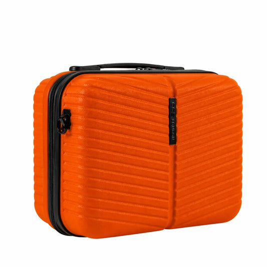 Ccs 5266 Hard Shell Makeup Bag in Orange by Beauty Care Bag